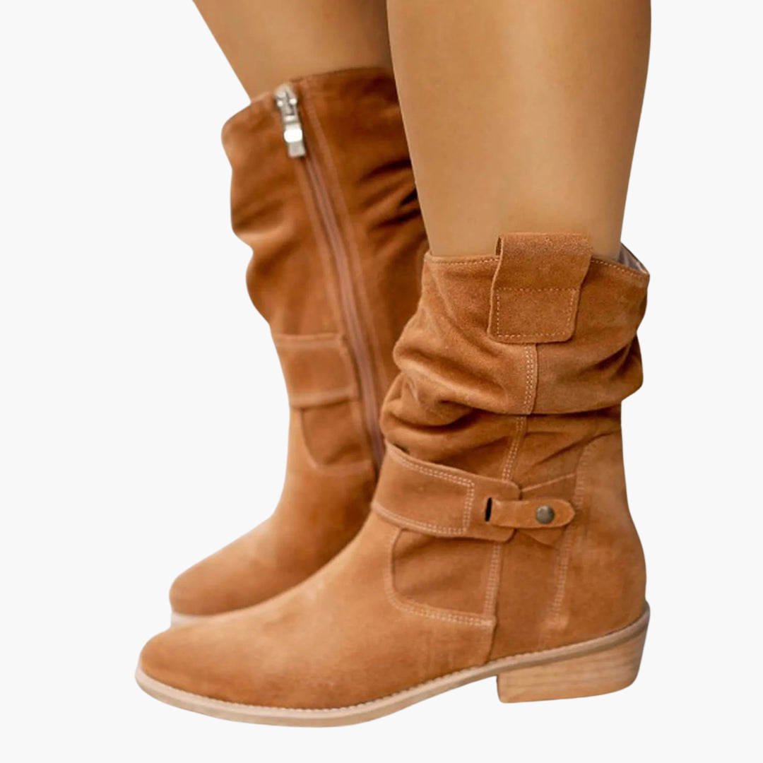 Women’s Boots with Padded Insole and Flexible Sole