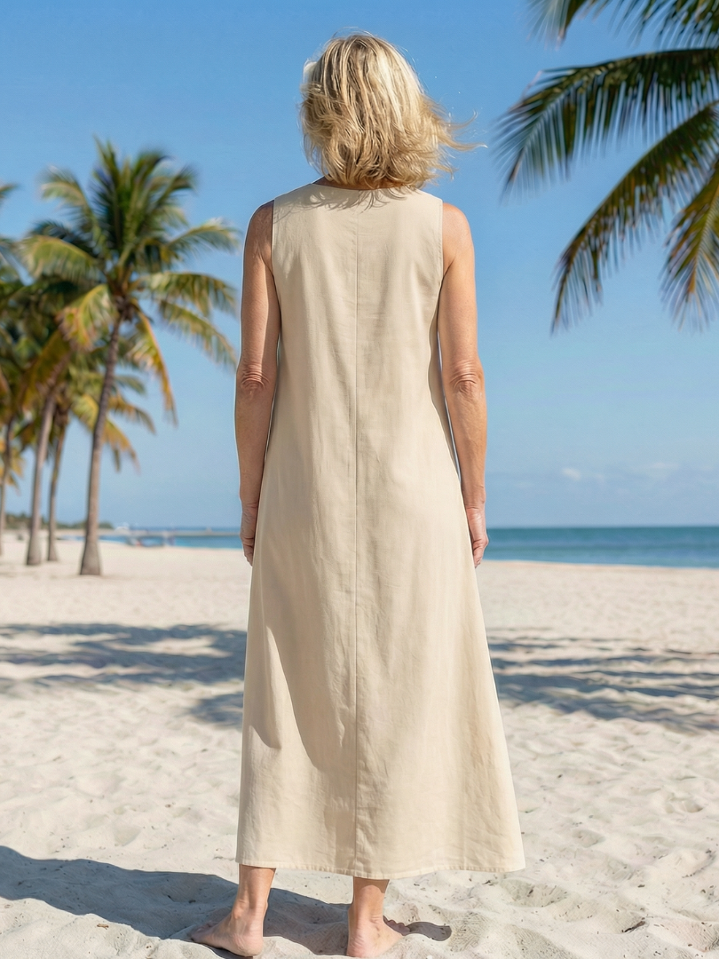 Seraya | Gentle Fall Maxi Dress