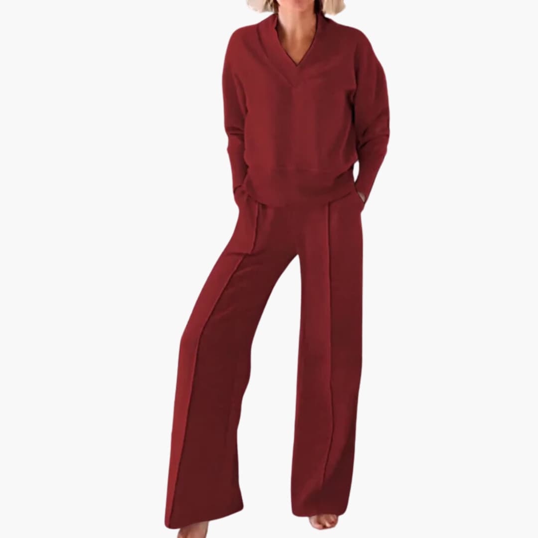 Women’s Two-Piece Long Sleeve Set