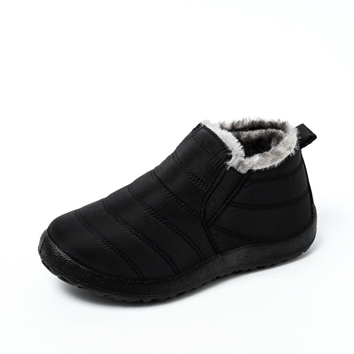 Slip-On Snow Boots for Men and Women, Waterproof Ankle Boots
