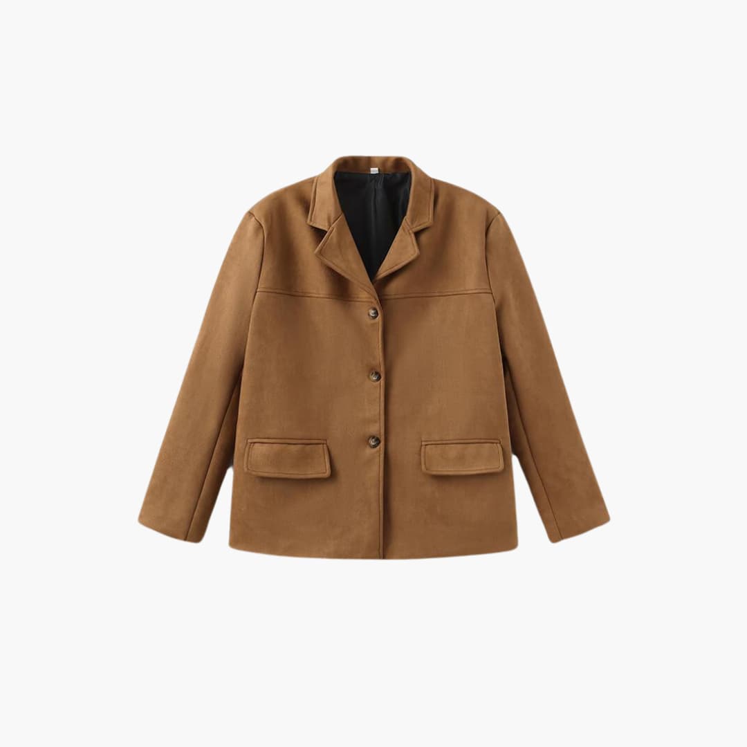 Buttoned Jacket for Women – Cropped, Stylish &amp; Trendy Layer -  Made By Riley