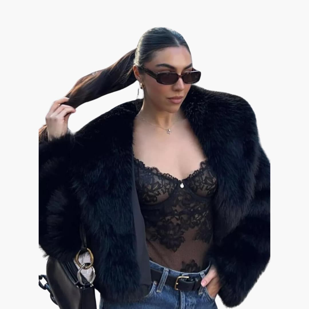 Women’s Winter Coat with Stand Collar