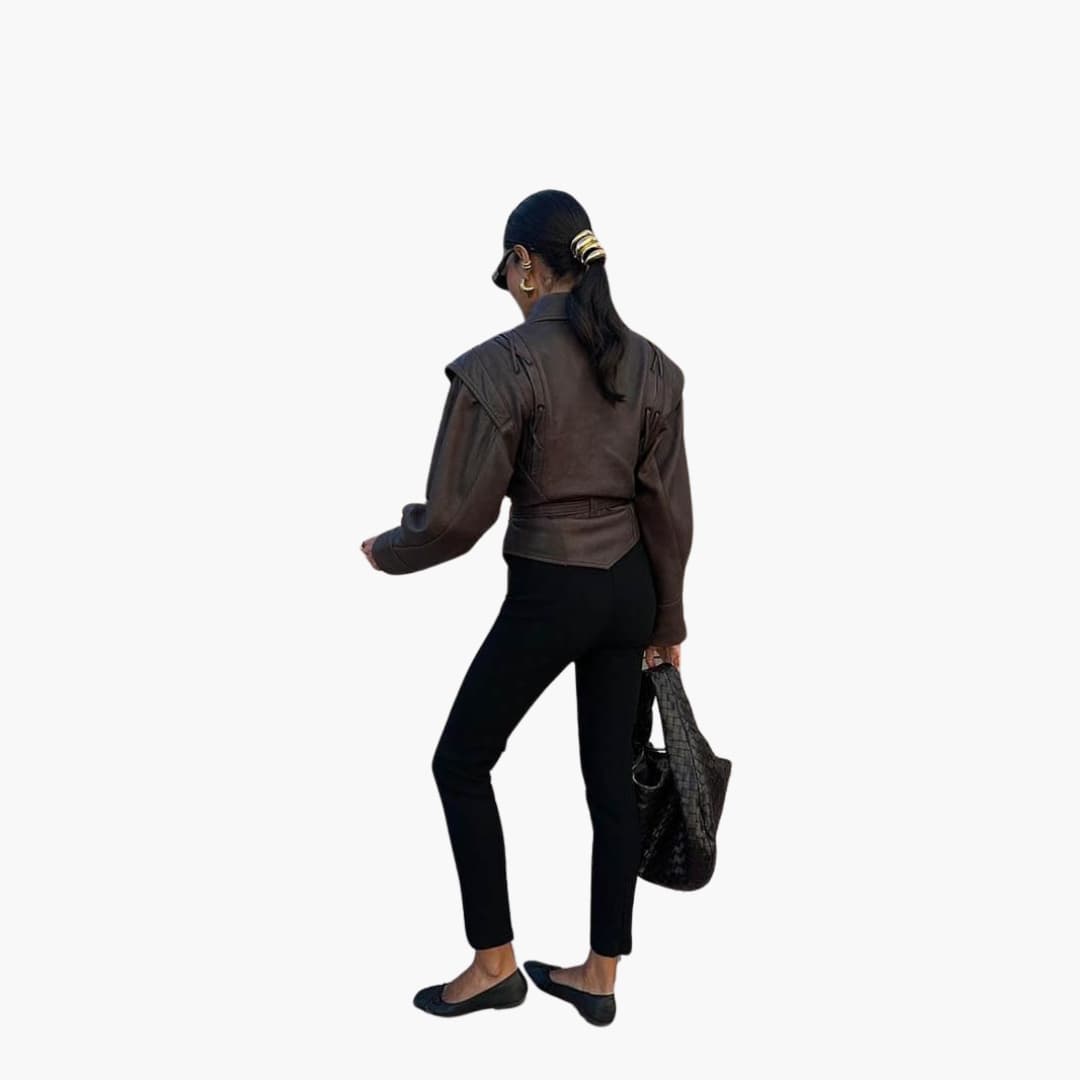 Women’s Coat with Full-Length Design