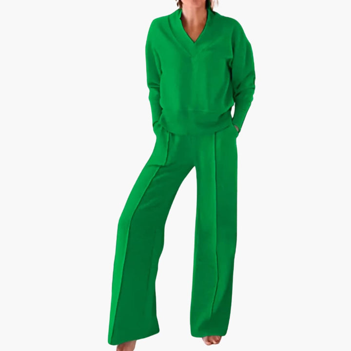 Women’s Two-Piece Long Sleeve Set