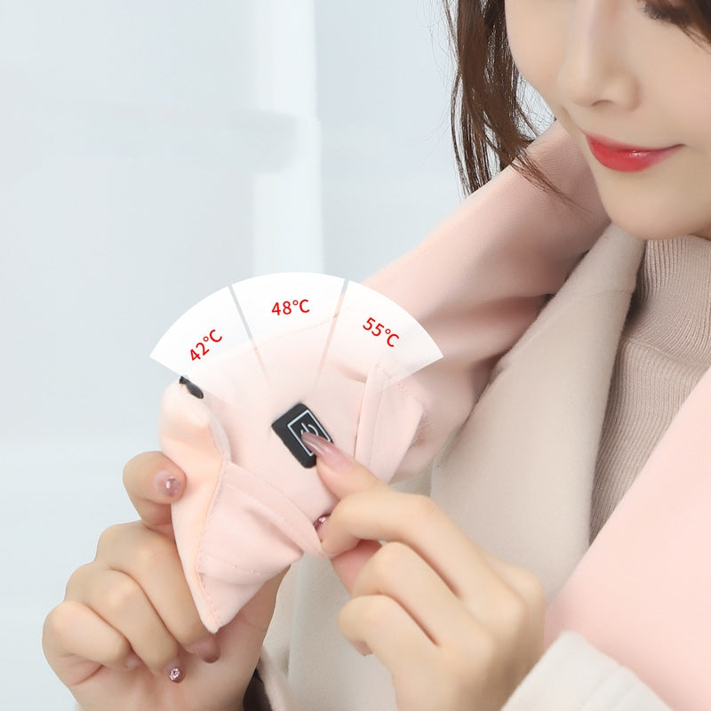 USB Electric Heated Scarf with 3 Temperature Settings