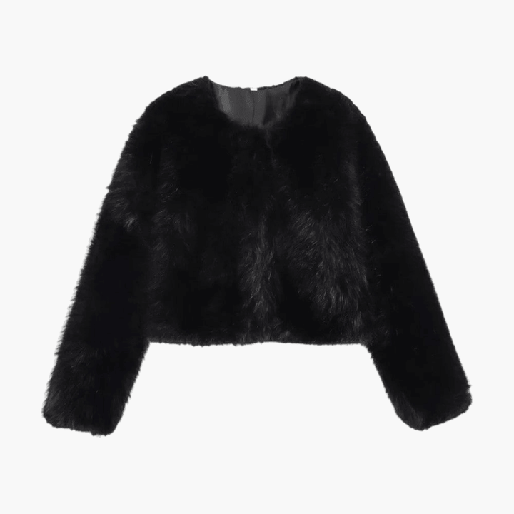 Women’s Cropped Jacket with Long Sleeves