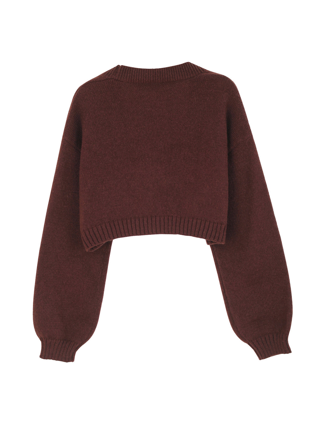 Gingerbread Man Knit Sweater with V-Neck