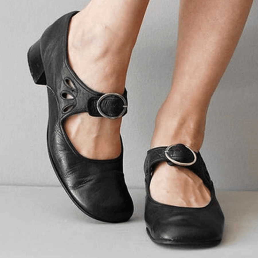 Women's Sandals with Cushioned Sole for All-Day Comfort - Leather ...