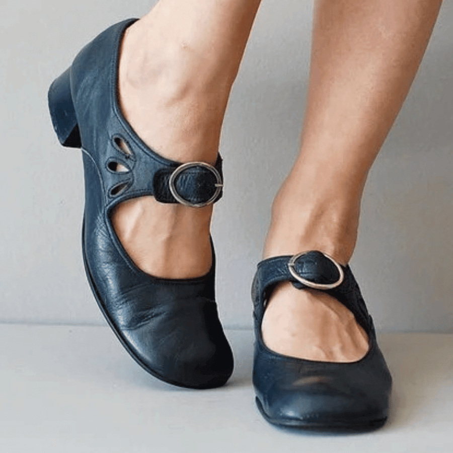 Women's Sandals with Cushioned Sole for All-Day Comfort - Leather ...