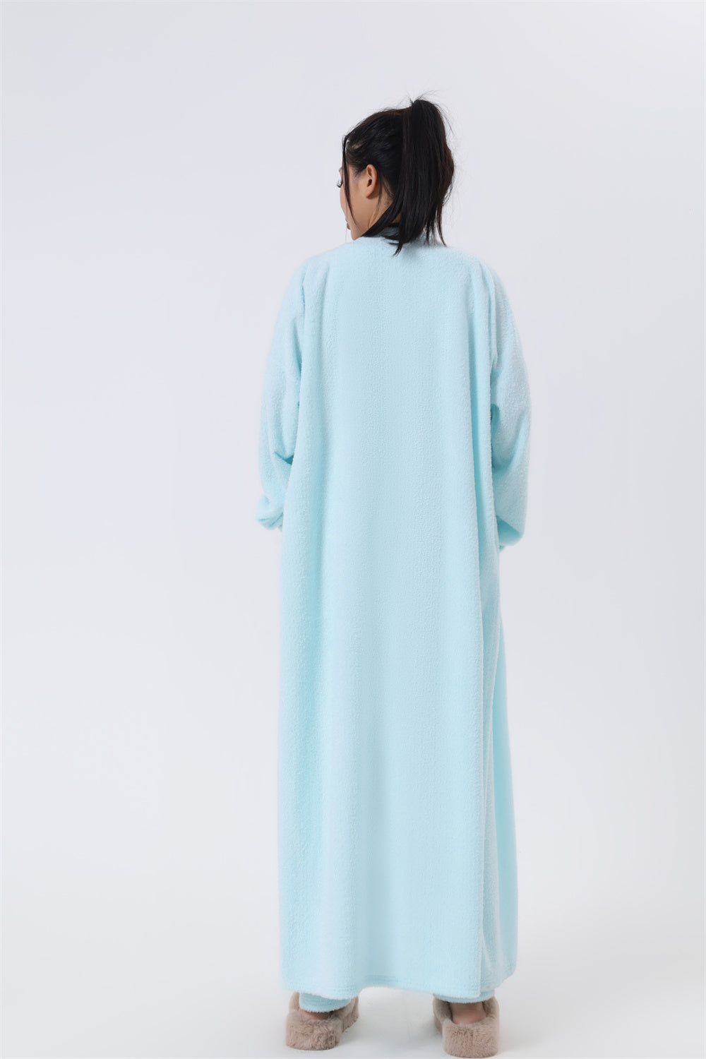 Cozy 3-Piece Pajama Lounge Set with Crop Top and Cardigan